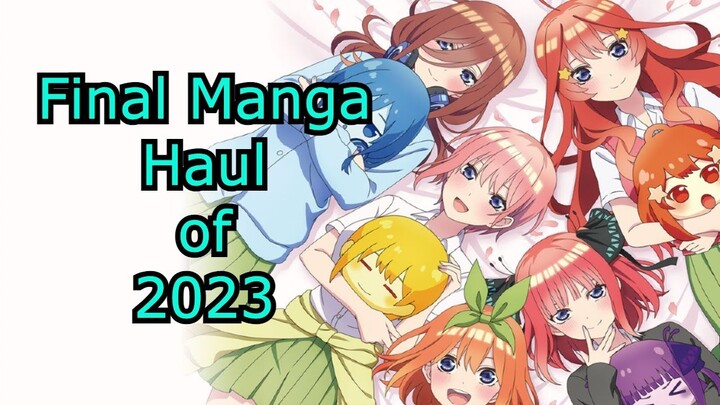 Final Manga Haul of 2023 | Nov. - Dec. Manga Haul