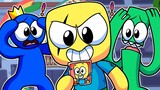 PLAYER Has a TWIN EVIL BROTHER!? Rainbow Friends Animation