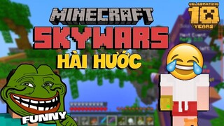 SKYWARS HÀI HƯỚC CÙNG KHANGG  !!! - MINECRAFT SKYWARS LUCKY BLOCK