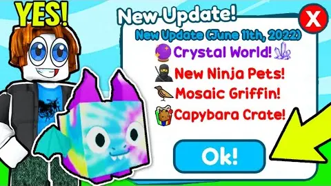 😲 I Got the *CRYSTAL WORLD UPDATE* in Pet Simulator X! + MORE NEW LEAKS! (Roblox)
