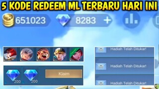 KODE REDEEM ML TERBARU HARI INI 2022 GRATIS DIAMOND SKIN FRAGMENT TIKET JIKA HOKI MOBILE LEGEND