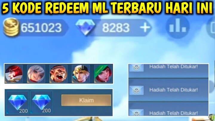 KODE REDEEM ML TERBARU HARI INI 2022 GRATIS DIAMOND SKIN FRAGMENT TIKET JIKA HOKI MOBILE LEGEND