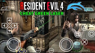 RESIDENT EVIL 4 DI ANDROID CHEAT LASER WARNA HIJAU DOLPHIN MOD PPSSPP