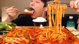SIO eating broadcast Lẩu lòng bò Busan chua cay thật tuyệt 