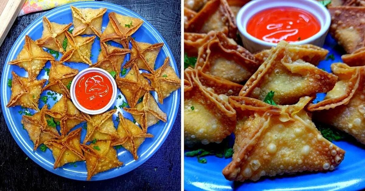 How To Make Tiktok Crab Rangoon You Won T Believe How Easy It Is To Make This Delicious Appetizer Bilibili