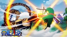 Zoro vs Kaku