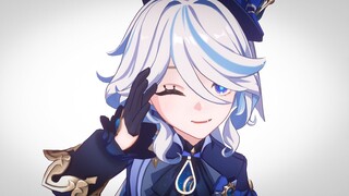 Furina just winked (in my dream) - Genshin Impact Animation