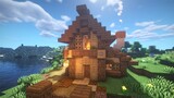 Minecraft : Tutorial Cara Membuat Fishing Hut | Cara Membuat Rumah di Minecraft