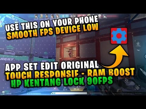 RAM BOOST SETEDIT SETTING FPS STABIL NO ROOT - Gaming No Lag & No frame, Drop Support All Device