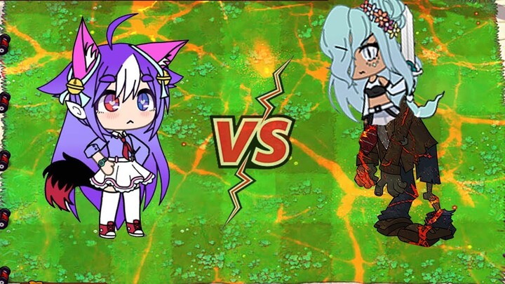 Plants vs Zombies Hack ❄gachalife lirin chan vs tall nut zombies  ❤138
