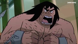 Spear, Fang and Mira are Taken Prisoner | Genndy Tartakovsky's Primal | adult swim