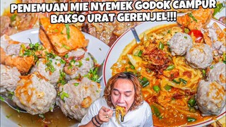 GOKIL! MIE NYEMEK BAKSO URAT TUMPAH AYAM CABE RICA