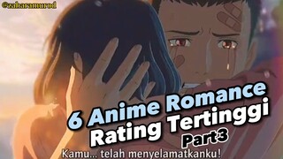6 Anime Romance Rating Tertinggi Part3‼️