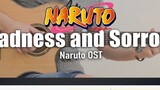Guitar cover "นารูโตะ คาถาจอมคาถา" น้ำตากระตุก bgm "เศร้า เสียใจ"