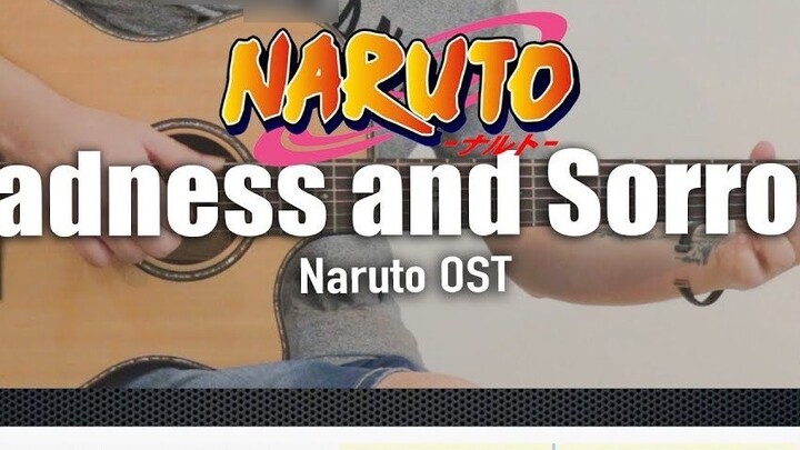 Sampul gitar "Naruto" bgm menyentak air mata "Kesedihan dan Kesedihan"