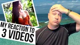 My Reaction to 3 Different Videos - Filipina Defending The Poor & More!