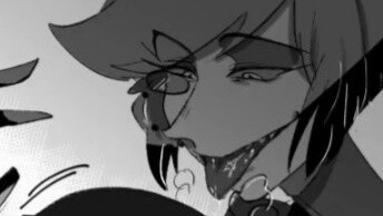 【Hell Inn】husk×alastor comic clip