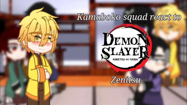Kamaboko squad react to Zenitsu Agatsuma||Manga spoilers||Demon Slayer||1/6||