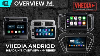 Vhedia Android Head Unit Overview - M-Series