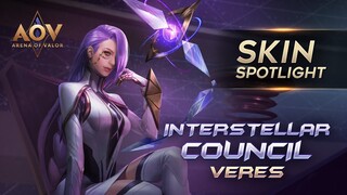 Sexier in purple! - Veres Interstellar Council Skin Spotlight - Garena AOV