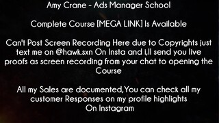 Amy Crane Course Ads Manager School download