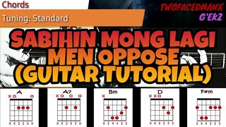 Men Oppose - Sabihin Mong Lagi (Guitar Tutorial)