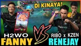 FANNY ni H2WO vs. RENEJAY, RIBO & KZEN! HINDI KINAYA? ~ MOBILE LEGENDS