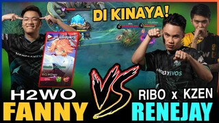 FANNY ni H2WO vs. RENEJAY, RIBO & KZEN! HINDI KINAYA? ~ MOBILE LEGENDS