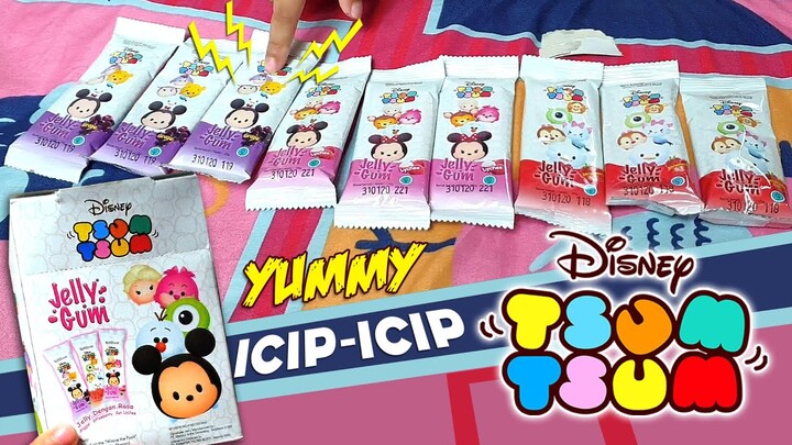 Icip Jelly Gum Disney Tsum tsum Rasa Anggur Stroberi dan Leci Enak