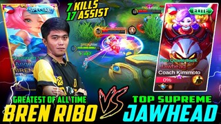 THE GOAT! BREN RIBO BINAOG ANG TOP SUPREME JAWHEAD?? (ANGELA THE NEXT MPL META?)