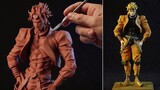 【雕塑】制作《JOJO的奇妙冒险》迪奥粘土雕像 / Dr. Garuda