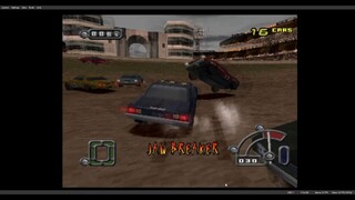 Demolition derby 1984 2d vs destruction derby raw 3d ps1 test drive to crash! ga