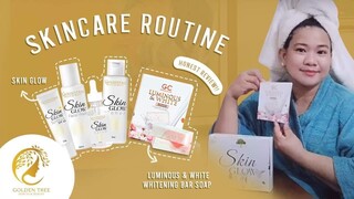 HONEST REVIEW and HIGLY RECOMMENDED / SKIN GLOW SET and LUMINOUS and WHITE BAR SOAP / My new LOVE