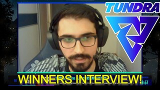 TUNDRA ESPORTS vs GAIMIN GLADIATORS - WINNERS INTERVIEW!  DPC WEU 2022 SUMMER TOUR DIVISION 1 SAKSA!