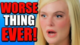 Elle Fanning TRASHES Hollywood's Woke Feminist Agenda in EPIC Interview!