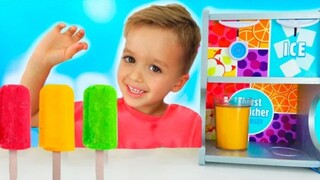 TikTok Vlad and Niki | Pretend play Selling ice Cream | Views+35