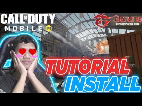 TUTORIAL CARA INSTALL COD(Call Of Duty) MOBILE GARENA INDONESIA!!!