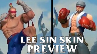 Lee Sin Skins - Preview - WILD RIFT