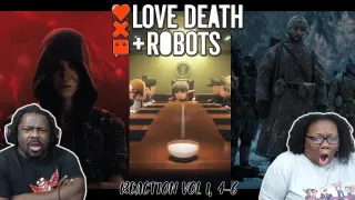 Love Death + Robots VOL 1, 4-5 REACTION! {Sonnie's Edge/When the Yogurt Took Over/The Secret War}