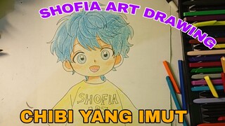 menggambar chibi yg imut, kawaiiiii