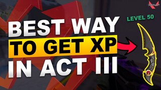 How To Gain XP FAST In Valorant (Quickest Method)