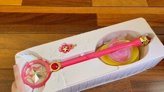 [Unboxing] Cardinal Sakura Star Rod comes with BGM and can rotate. It's a 20-year-old gadget?! Banda