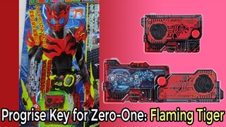 Kamen Rider Zero One Flaming Tiger Progrise Key