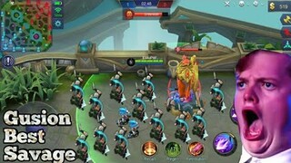 Gusion Best Of The Best Savage ( Mobile Legends)