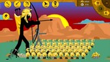 50 Golden Spearton , Boss Golden Archer : Stick war Legacy Mod