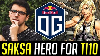 Saksa NEW HERO for TI10 incoming