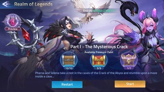 Part 1 - The Mysterious Crack (Realm Of Legends Chapter) ML: Adventure My Walkthrough