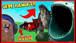 ATUN & MOMON MASUK KEDALAM DUNIA MONSTER TERKECIL SAMPAI TERBESAR di ROBLOX !! Feat @sapipurba