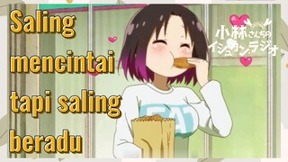 Saling mencintai tapi saling beradu