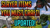 ITEMS YOU MUST CRAFT IN SLAYERS! UPDATED LIST! (PART 2) | Hypixel Skyblock Guide